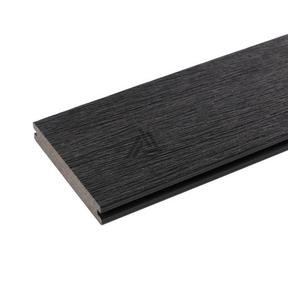 Vintage dark grey losse plank