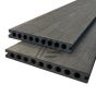 Vlonderplank Charcoal Composiet Co-extrusion 400x20x2,3 cm (per m²)